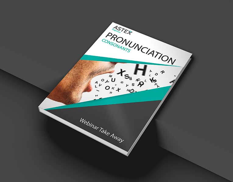 Pronunciacion como trabajar las consonantes take away