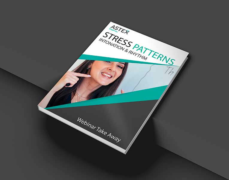 STRESS PATTERNS INTONATION take away