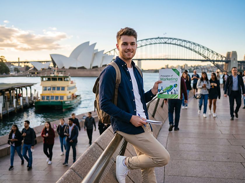 estudia y trabaja en Australia