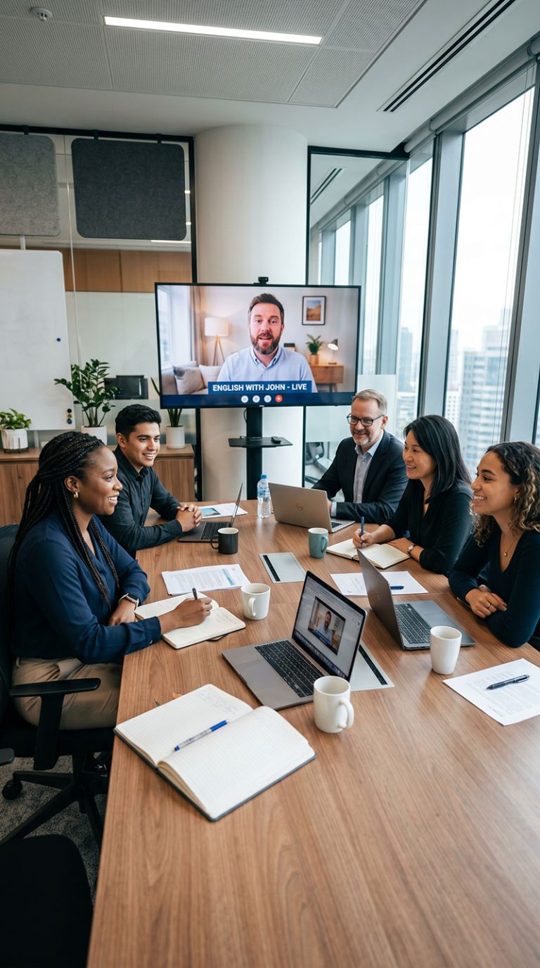 clases inglés online empresas grupos