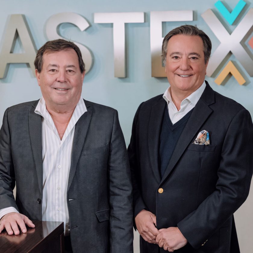 Vicente e Iñigo Álvarez-Valdés fundadores ASTEX